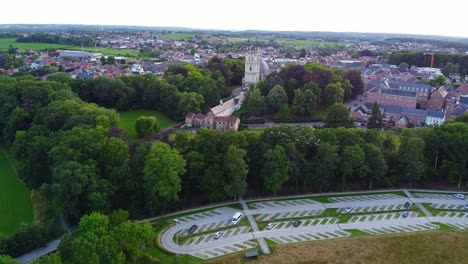 The-small-city-of-Scherpenheuvel-in-Belgium
