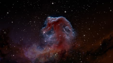 Fly-towards-the-Horsehead-Nebula-in-the-constellation-of-Orion