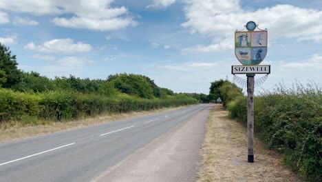 The-road-leading-into-the-village-of-Sizewell-along-the-Suffolk-coast
