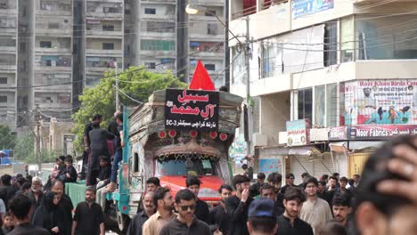 The-first-month-of-the-Islamic-calendar,-Muharram,-also-known-as-Muharram-ul-Haram,-is-commemorated-by-people-at-Juloos