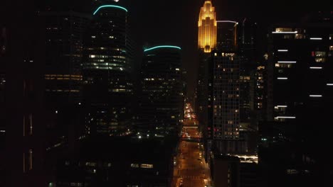 aerial-view-Downtown-Minneapolis-at-night