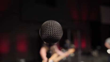 Nahaufnahme-Eines-Dolly-Am-Mikrofon-Bei-Einer-Live-Veranstaltung