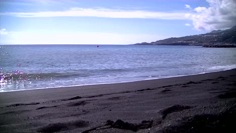 Playa-De-Arena-Negra-En-La-Palma-En-Islas-Canarias,-España