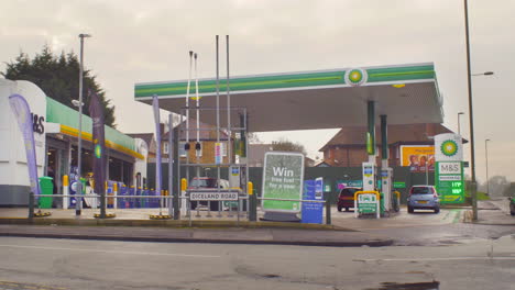 ESTABLISHING-Gas-filling-station-with-convenience-store-in-a-London-suburb