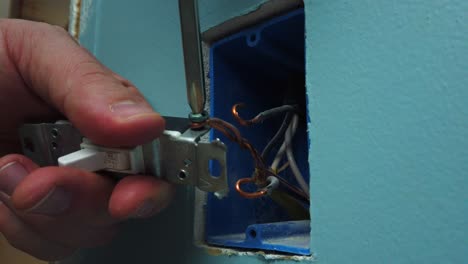 Removing-an-old-light-switch-from-a-ground-wire