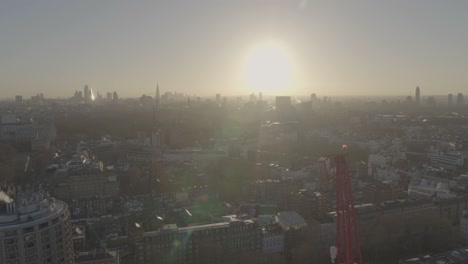 Panoramic-aerial-overview-of-Knightsbridge-district-including-a-construction-crane