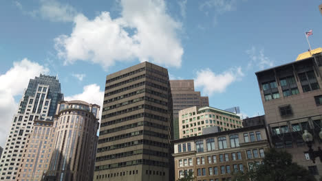 A-steady-shot-of-a-group-of-tall-buildings-located-in-Central-Boston