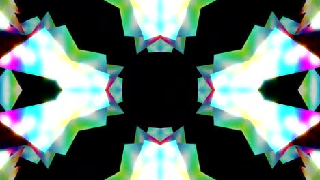 Kaleidoskop-Vfx-Abstrakter-Bewegungshintergrund