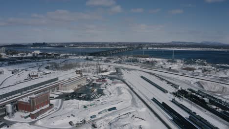 4K-winter-city-industrial-bridge-highway-park-seq-002-005