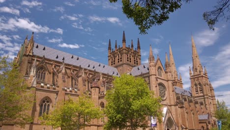 St.-Mary&#39;s-Cathedral-Sydney-Im-Hyde-Park