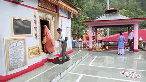 A-Hinduism-temple-situated-in-upper-Himalayas-region,-Uttarakhand,-India