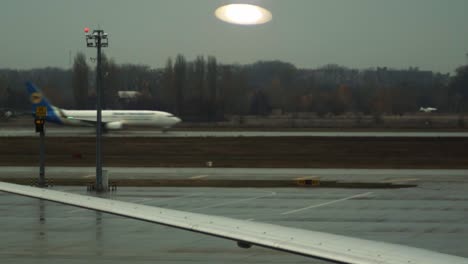 An-Ukraine-International-Airlines-airplane-arrives-at-the-airport-in-Kiev