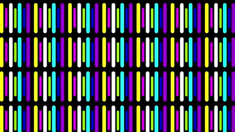 Neon-Schieberegler-Beleuchten-Schleifenbewegungshintergrund