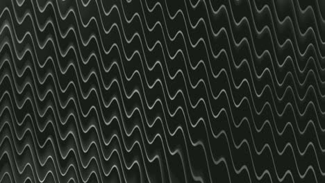 Lines-appearing-like-waves-on-black-background