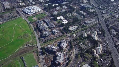 Mountain-View,-CA,-USA---April-18-2017:-Google-headquarters-in-Googleplex-HQ-building-main-campus-in-Silicon-Valley