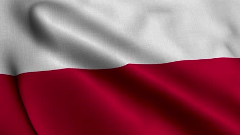 Polen-Satin-Flagge