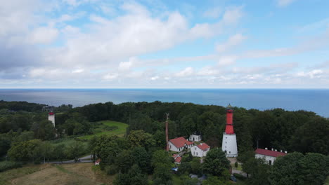 Drone-overview-of-Rozewie-lighthouse