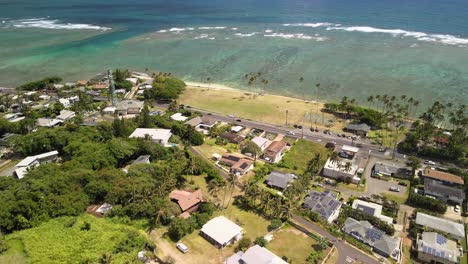 Blick-Auf-Die-Küste-Des-Swanzy-Beach-Park-Auf-Oahu,-Hawaii