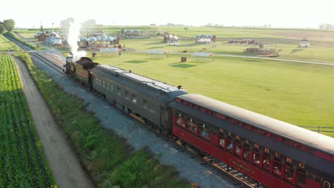 Dampflokomotive-Der-Straßburger-Eisenbahn-Auf-Cherry-Crest-Farms