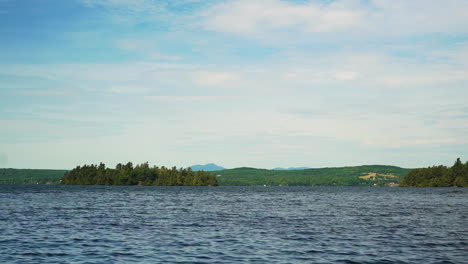 New-England-calm-relaxing-setting-looking-over-Lake-Memphremagog-and-Jay-Peak-ski-resort-in-the-Summer