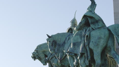Heroes-square-seven-chieftains-Magyars-Budapest-Hungary
