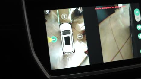 Autodisplay-Mit-Intelligenter-360°-Parkkamera