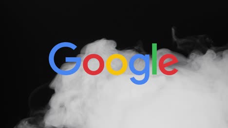Illustrative-editorial-of-Google-icon-appearing-when-smoke-flies-over