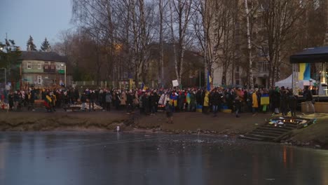 People-Gathered-Together-to-Show-Solidarity-to-Ukrainians-Against-Russian-War-in-Ukraine