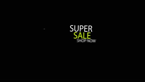 Schwarzer-Bildschirm,-Animations-Super-Sale