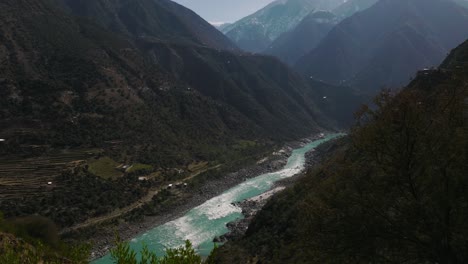 River-Running-Through-Swat-Valley-Floor