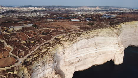Maltese-high-peak-Dingli-cliff-Malta-island-aerial