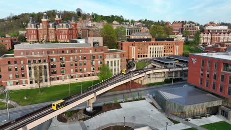 Iconic-aerial-of-West-Virginia-University
