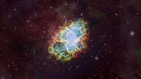 Fly-towards-the-Crab-Nebula-in-the-constellation-of-Taurus