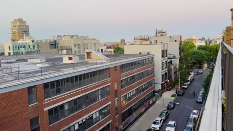 Blick-Auf-Brooklyn-Von-Einer-Dachterrasse,-Wohnen-Im-Brooklyn-Konzept