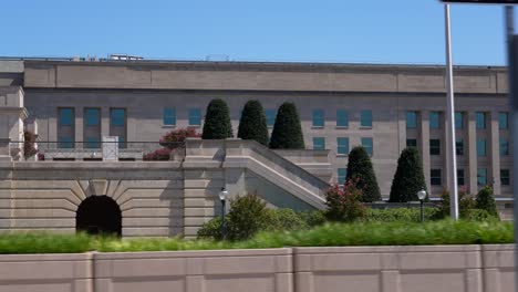 Exterior-Del-Edificio-Del-Pentágono-Estadounidense