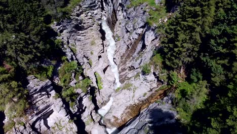 Swiss-Gorge-From-Drone-View