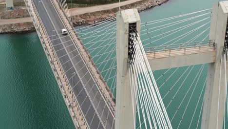 Aerial-shot-of-the-New-Bridge-of-Chalkida-in-Greece