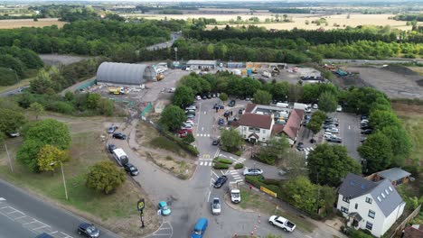 McDonald's-Harlow-roundabout-Essex-Aerial-view