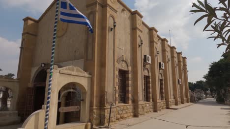 Greek-flag-outside-The-Greek-Orthodox-Church-of-St