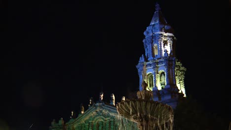 Cathedral-in-downtown-San-Luis-Potosi,-Mexico