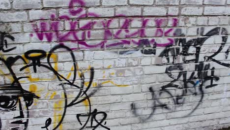 Verzichten-Sie-Auf-Die-Wandstruktur-In-Der-Graffiti-Kunst