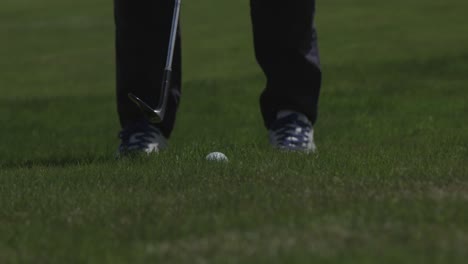 Hitting-a-golf-ball.-Close-up.-Slow-motion