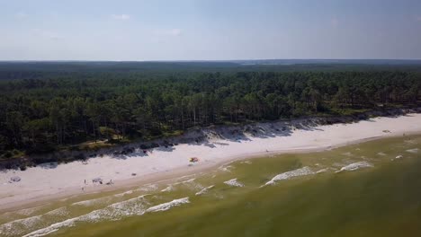 Baltic-Sea-beach-aerial-shot
