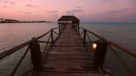 Time-lapse:-Sunset-at-a-jetty-bar-in-Zanzibar