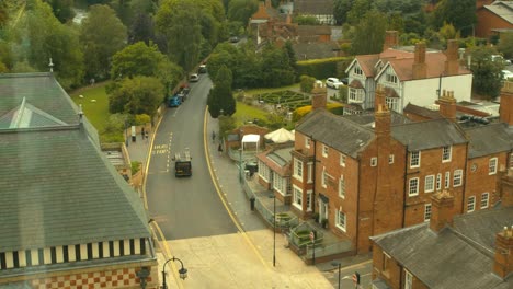 Luftaufnahme-Der-Straße,-Stratford-upon-Avon,-Warwickshire,-England