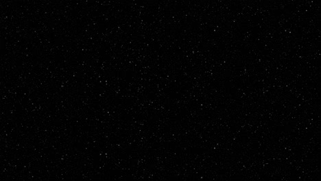 Cielo-Nocturno-Estrellado-Claro-Y-Estático-Realista-Con-Estrellas-Centelleantes,-Clima-Despejado