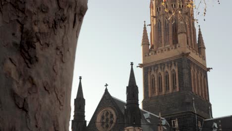 St-Patricks-Kathedrale,-Melbourne,-Australien-St-Patricks-Kathedrale-Architektur-Melbourne-Historische-Kirche