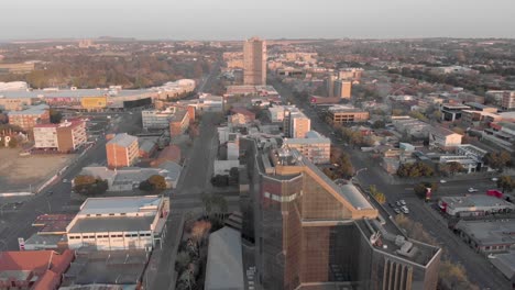 Aerial-shot-cityscape