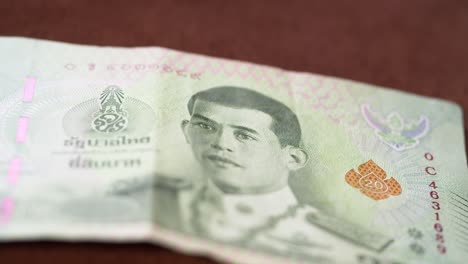 Thailand-Baht-National-official-currency---Macro-King-Maha-Vajiralongkorn-in-the-uniform-of-the-commander-of-the-Royal-Thai-Air-Force