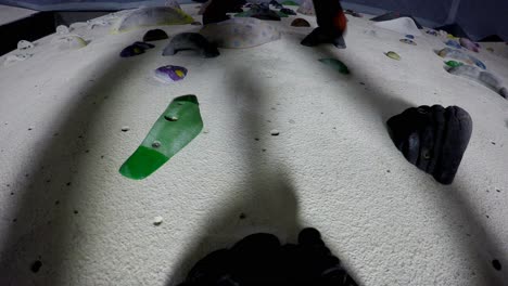 Boulder-climbing-at-an-indoor-gym